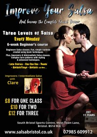 Salsa Imporvers and Intermediate classes