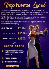 Eight Week Bachata Course